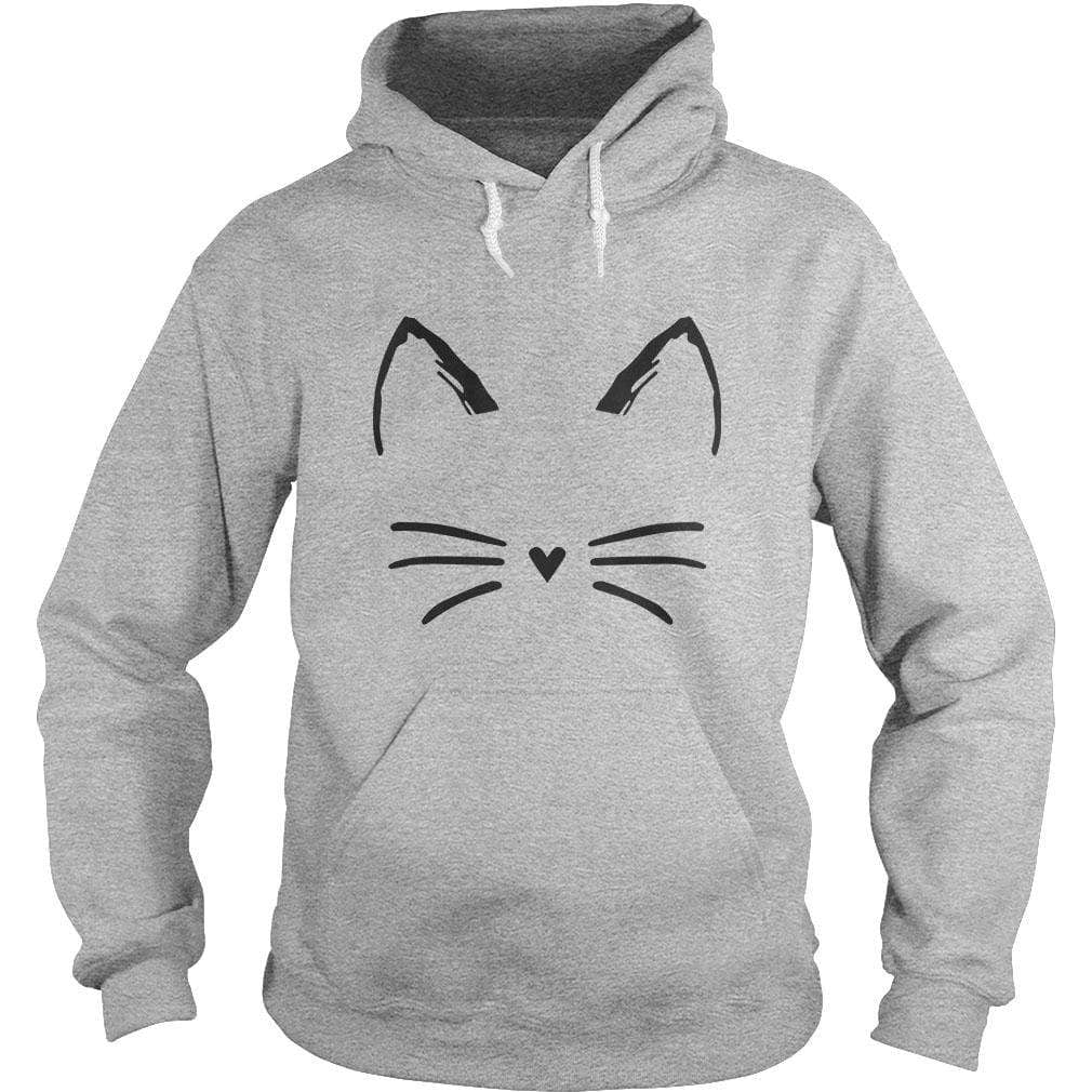 Cat Face Hoodie