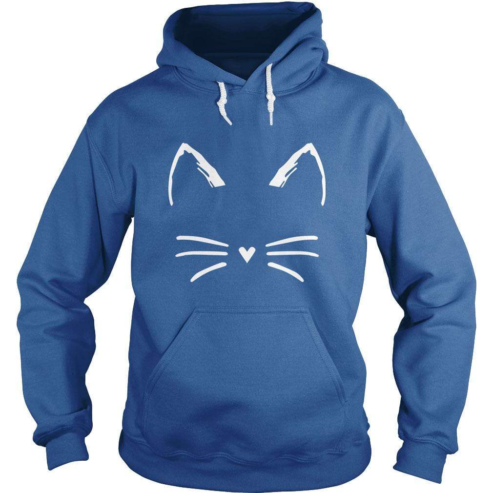 Cat Face Hoodie