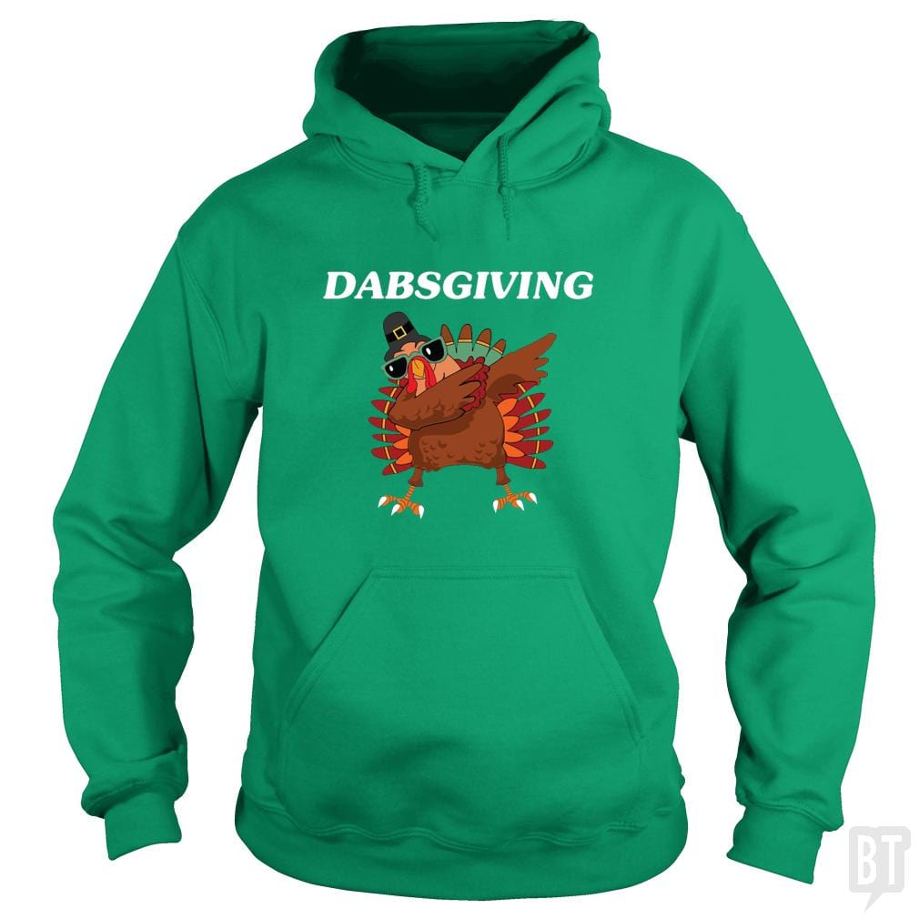 Dabsgiving Dabbing Turkey Thanksgiving Hoodie