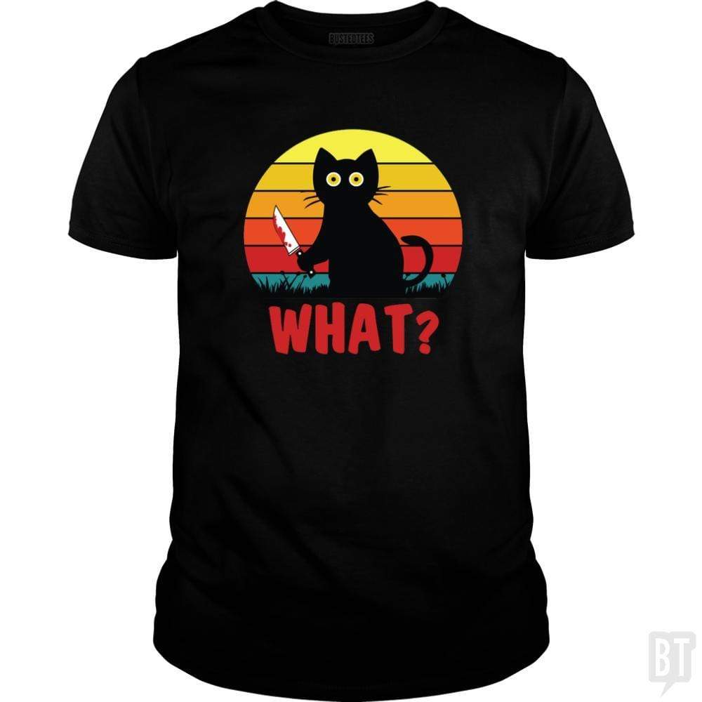 Retro Murderous Cat