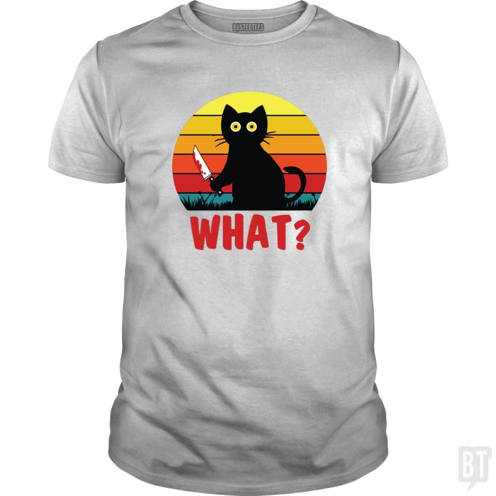 Retro Murderous Cat
