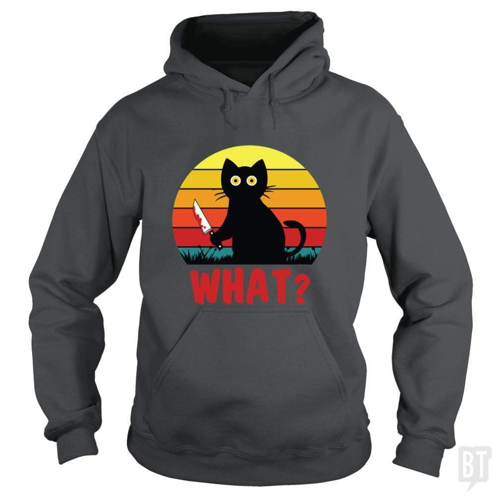 Retro Murderous Cat Hoodie