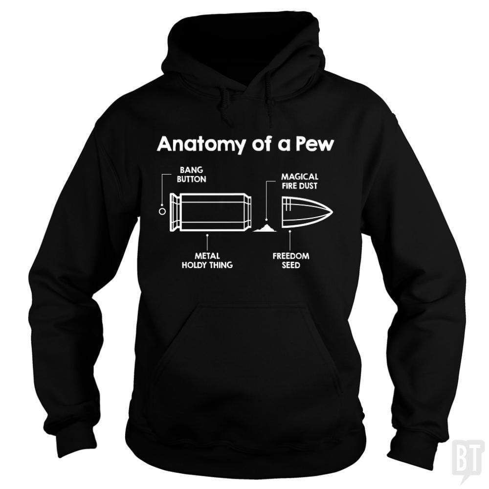 Anatomy Of A Bullet Hoodie