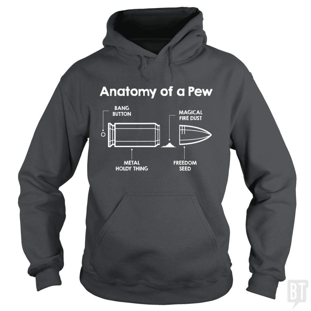 Anatomy Of A Bullet Hoodie