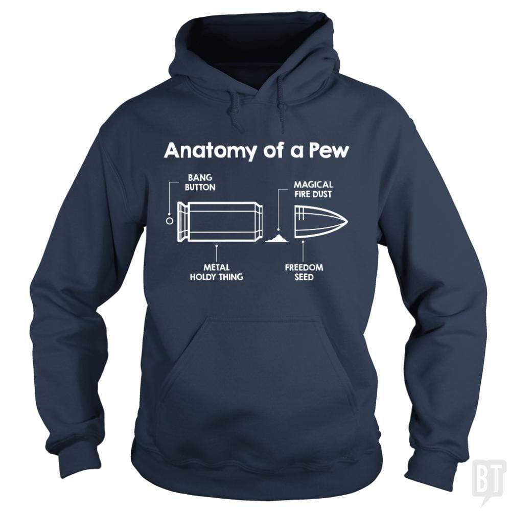 Anatomy Of A Bullet Hoodie