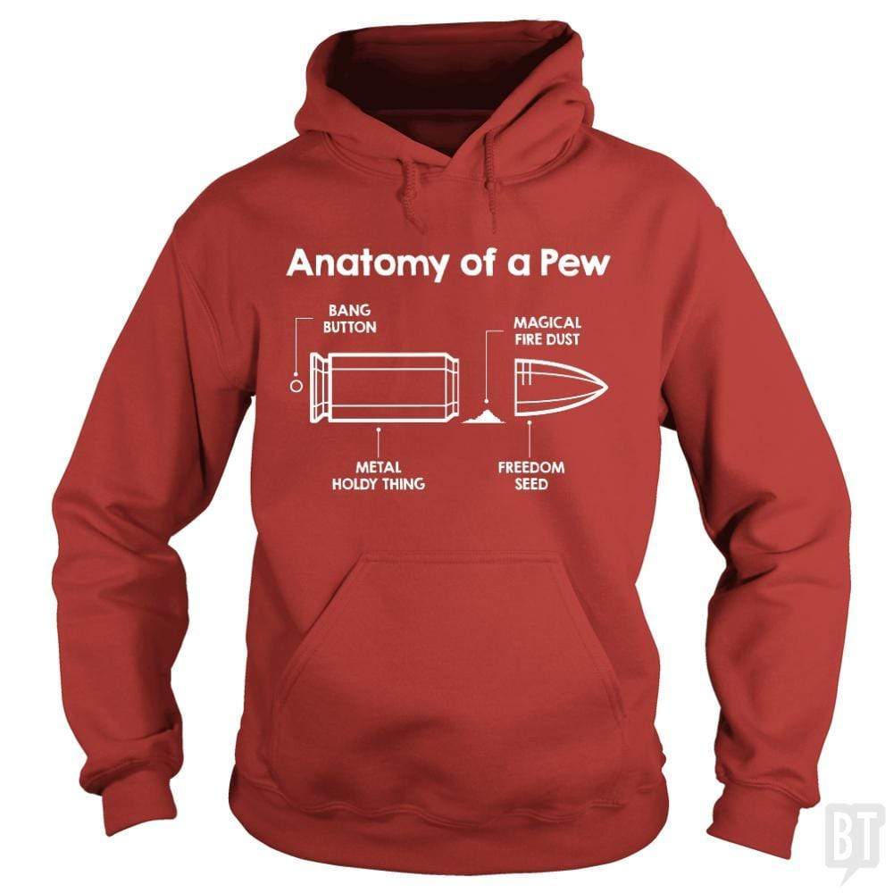 Anatomy Of A Bullet Hoodie
