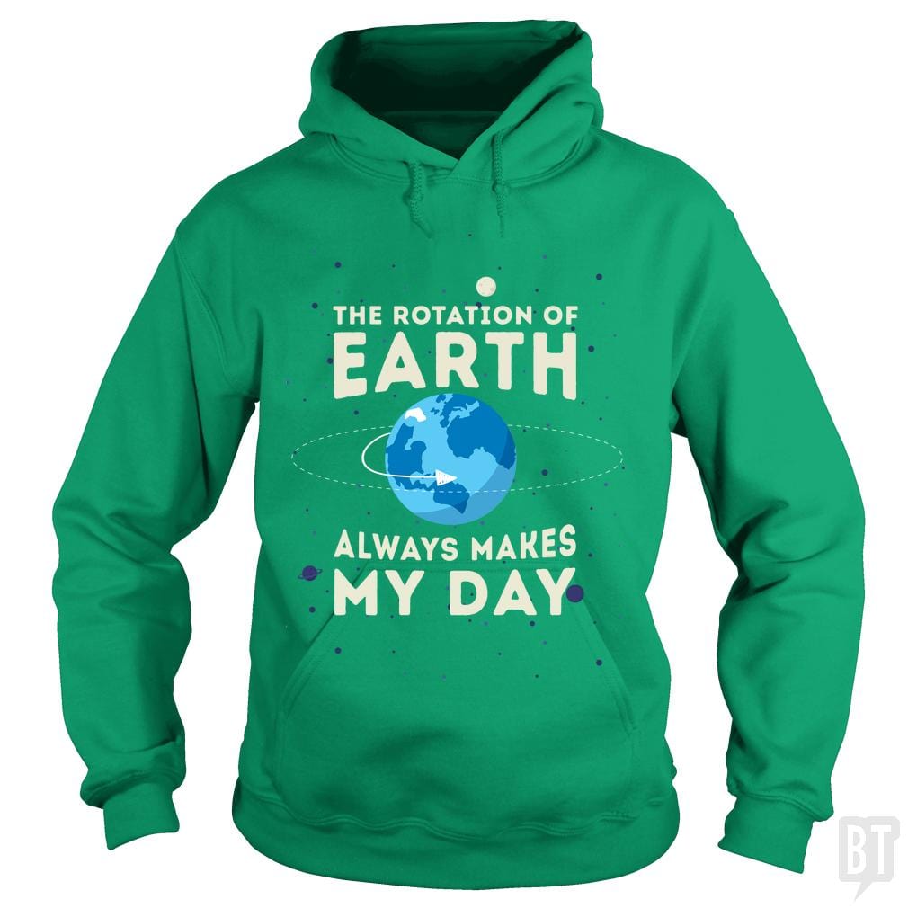 Earth Rotation Hoodie