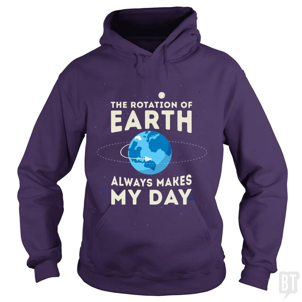 Earth Rotation Hoodie