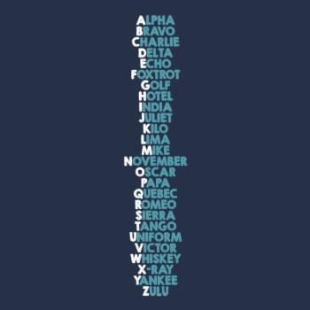 Phonetic Alphabet Hoodie