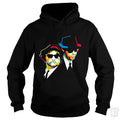 Blues Brothers Cubism Hoodie