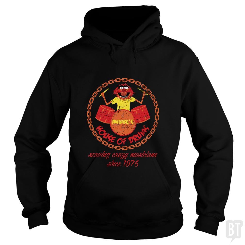 Animal House of Drums Hoodie