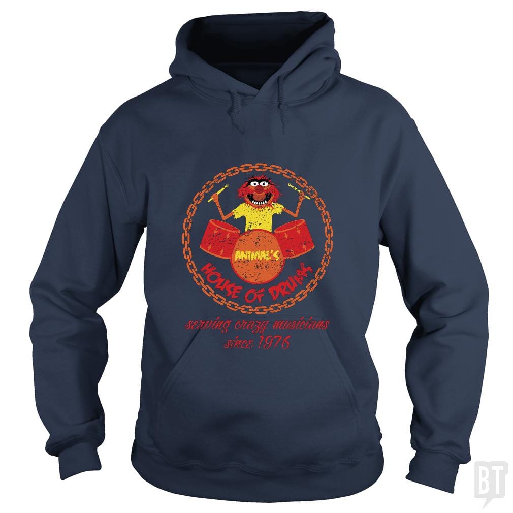 Animal House of Drums Hoodie