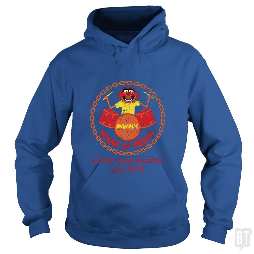 Animal House of Drums Hoodie