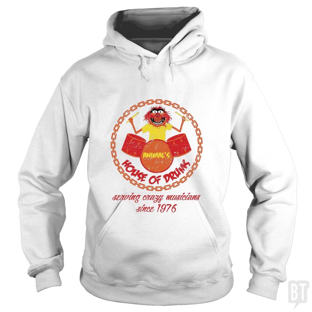 Animal House of Drums Hoodie