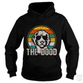 The Dood Vintage Retro Dog Hoodie