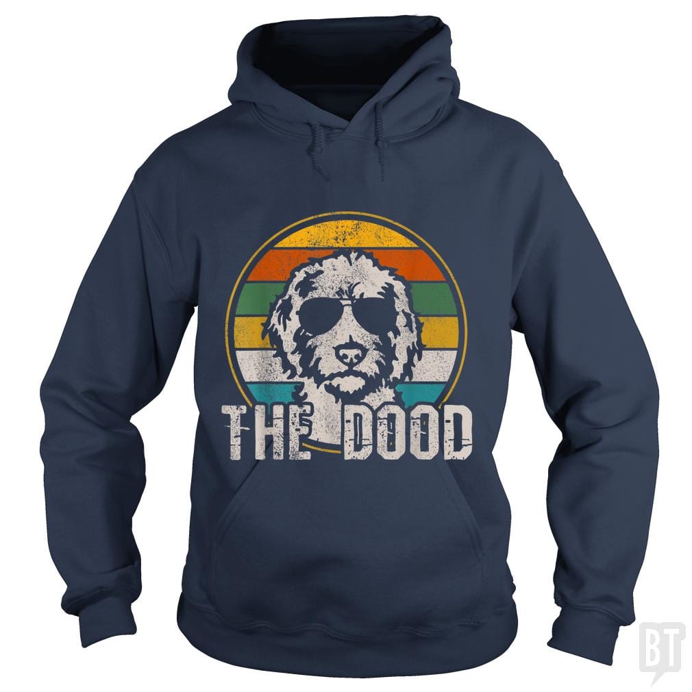 The Dood Vintage Retro Dog Hoodie
