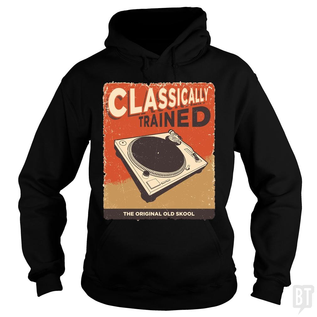 Classically Trained Vintage Turntable Hoodie