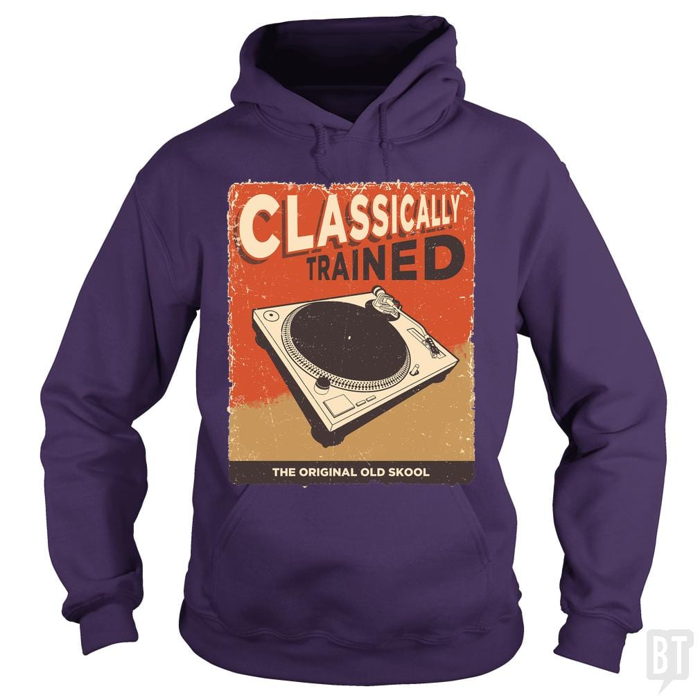 Classically Trained Vintage Turntable Hoodie