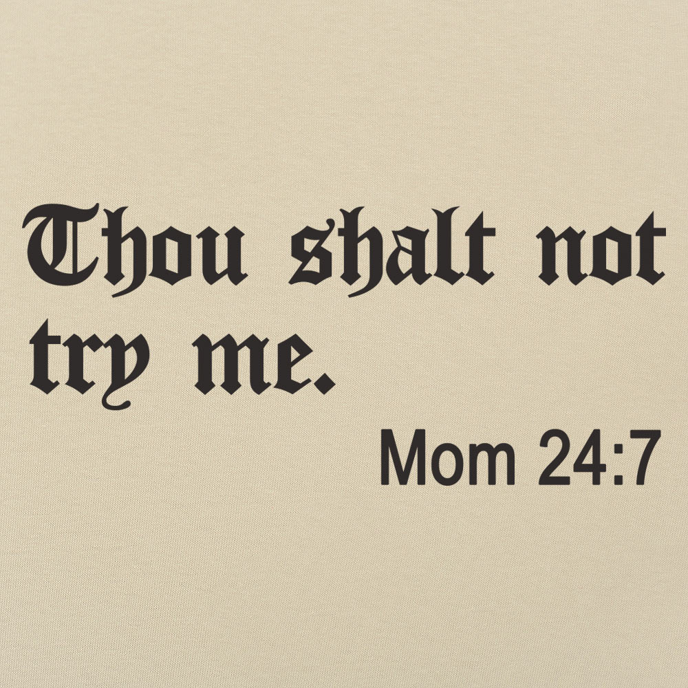 Thou Shalt Not Try Me