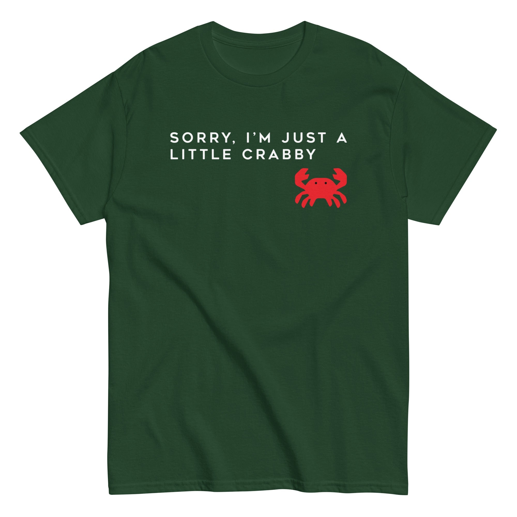 Sorry, I'm Just A Little Crabby Men's Classic Tee