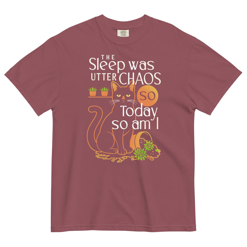 The Sleep Was Utter Chaos So Today So Am I Men's Relaxed Fit Tee