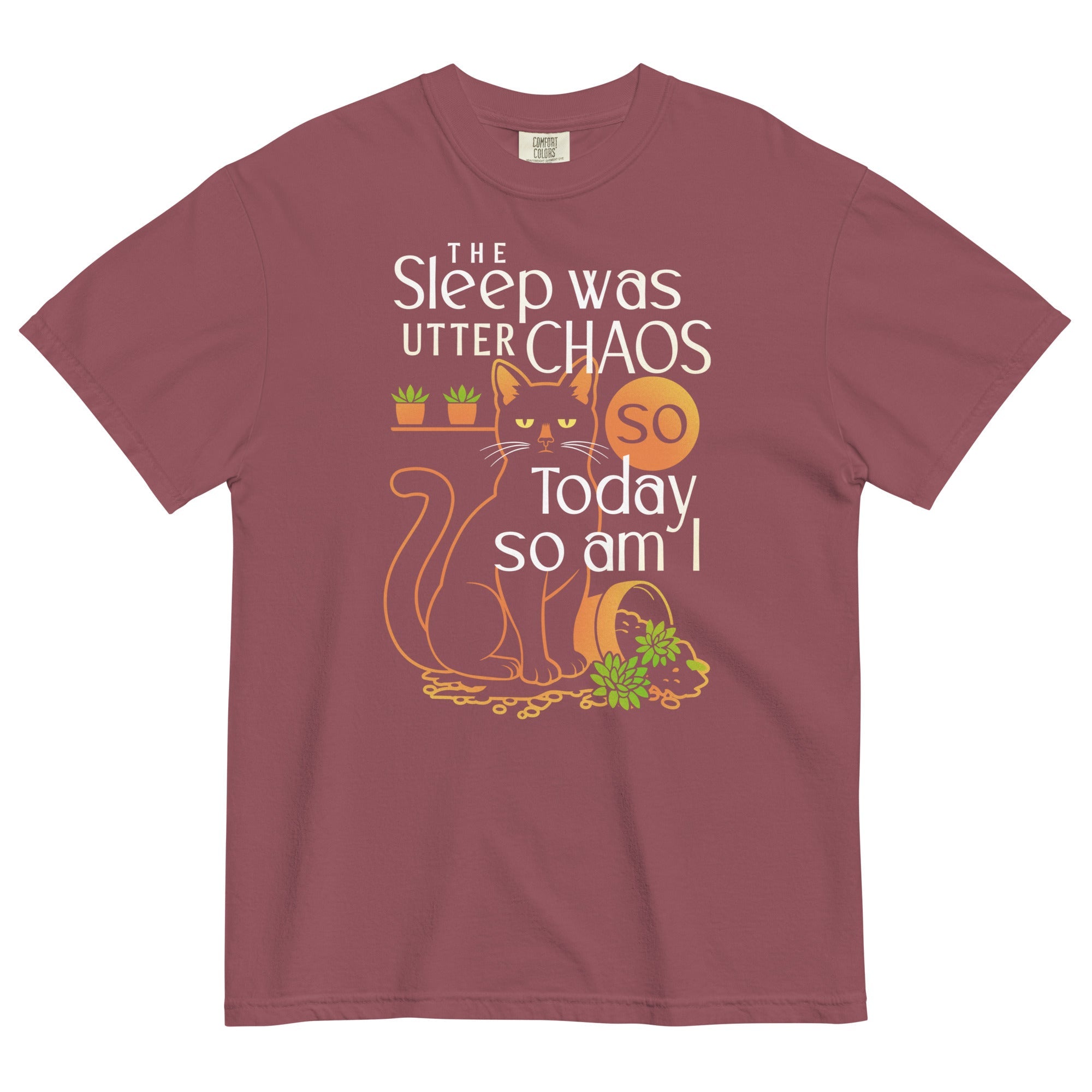 The Sleep Was Utter Chaos So Today So Am I Men's Relaxed Fit Tee