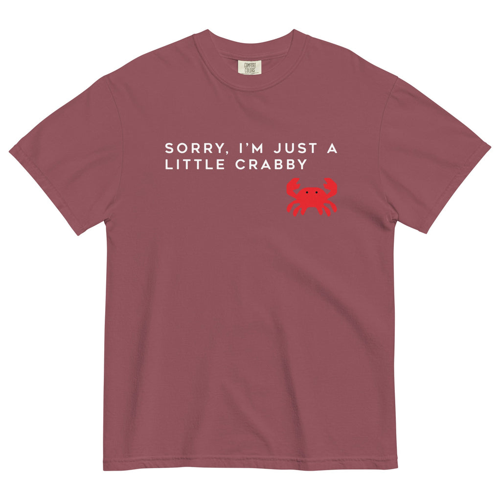 Sorry, I'm Just A Little Crabby Men's Relaxed Fit Tee