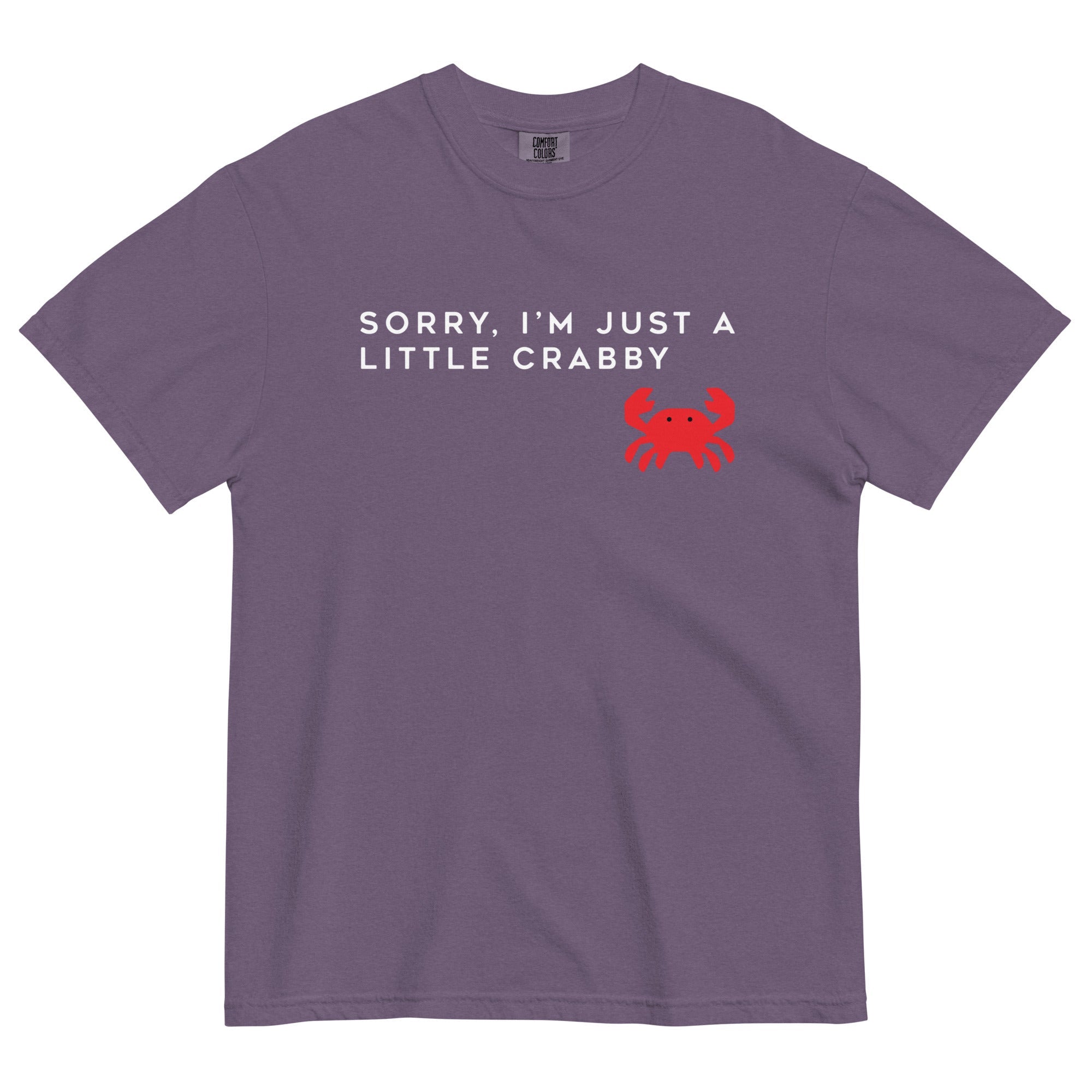 Sorry, I'm Just A Little Crabby Men's Relaxed Fit Tee