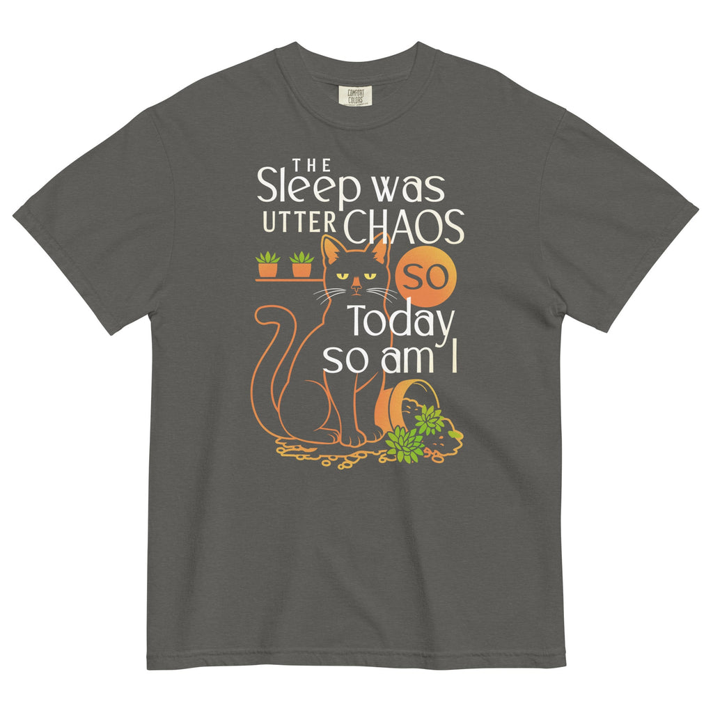 The Sleep Was Utter Chaos So Today So Am I Men's Relaxed Fit Tee