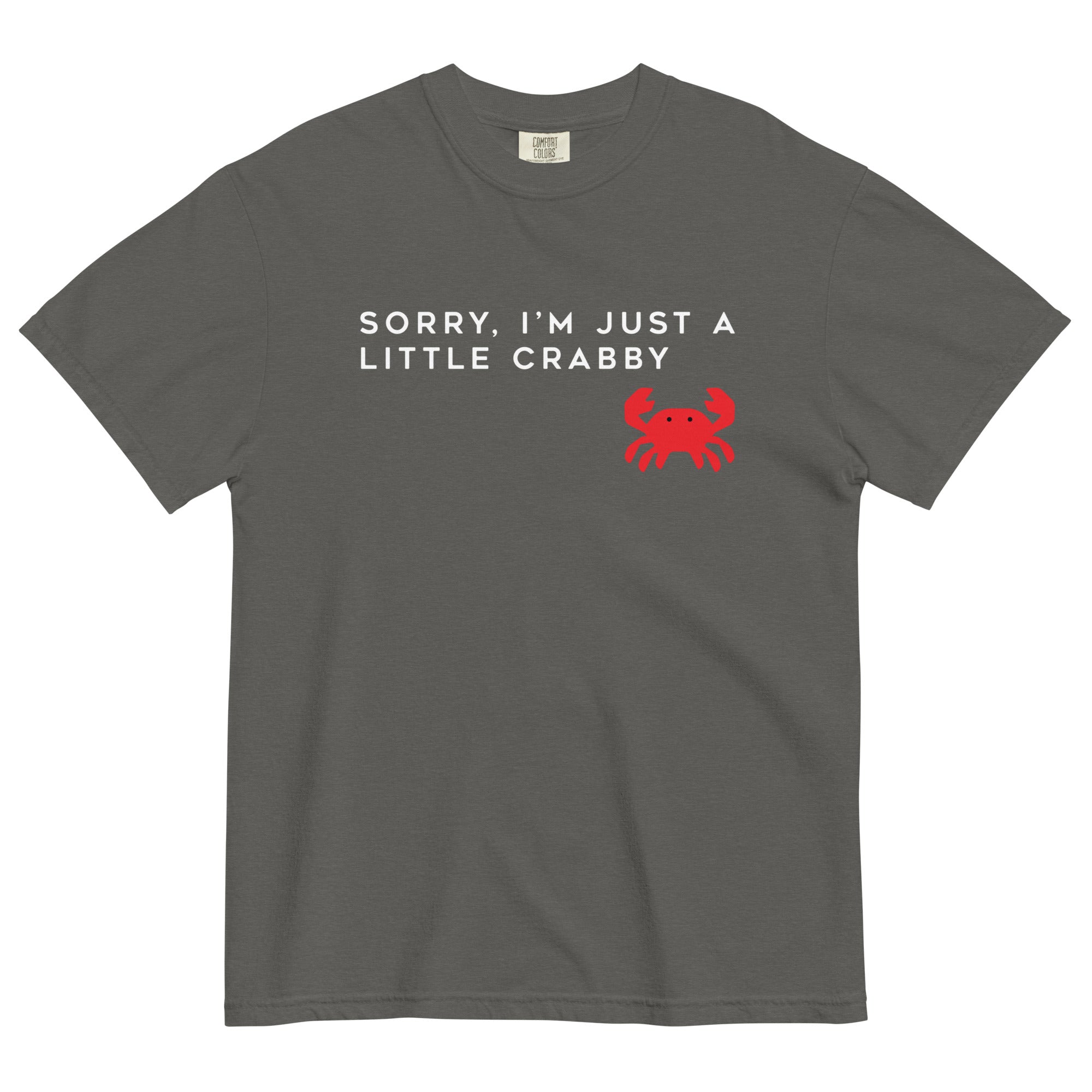 Sorry, I'm Just A Little Crabby Men's Relaxed Fit Tee
