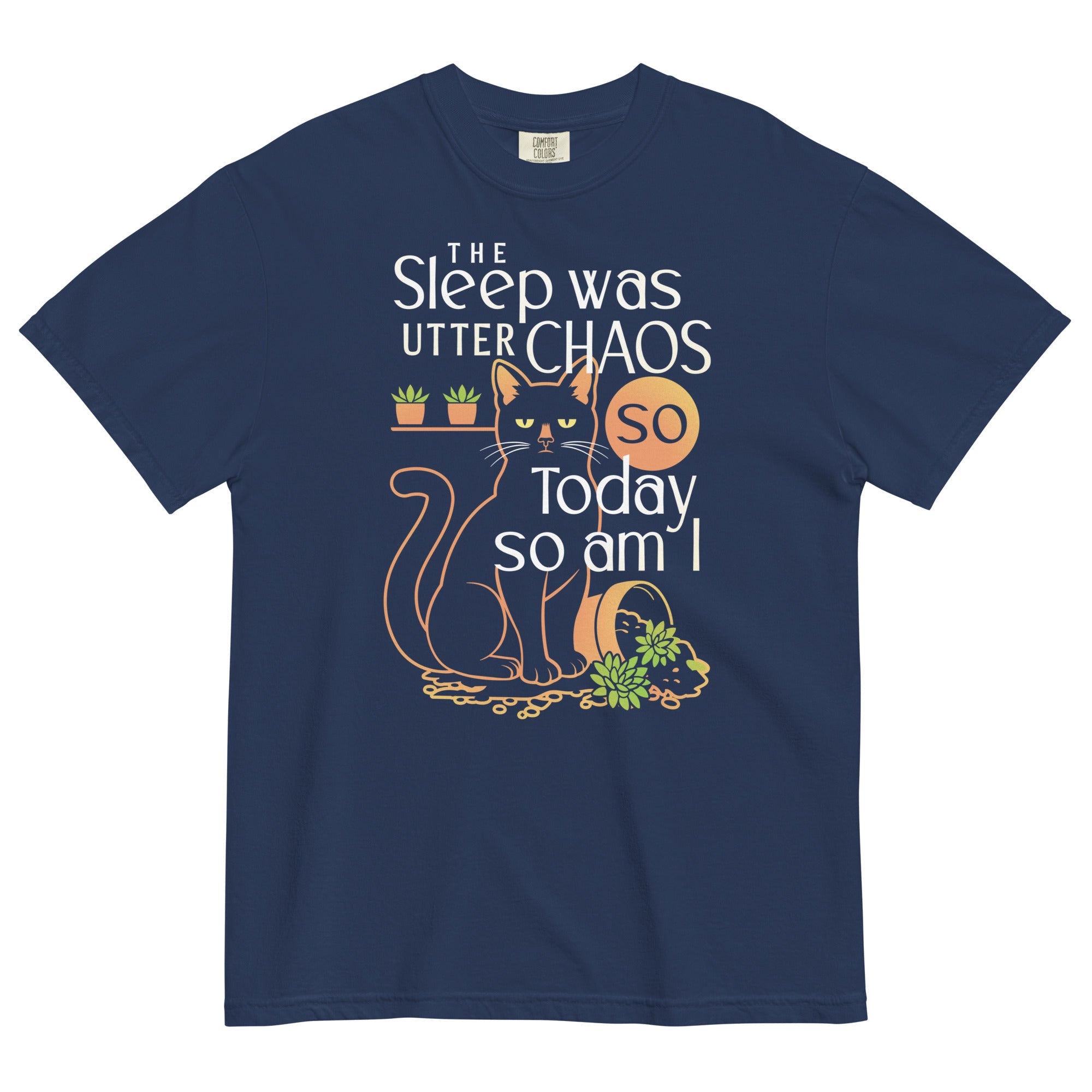 The Sleep Was Utter Chaos So Today So Am I Men's Relaxed Fit Tee