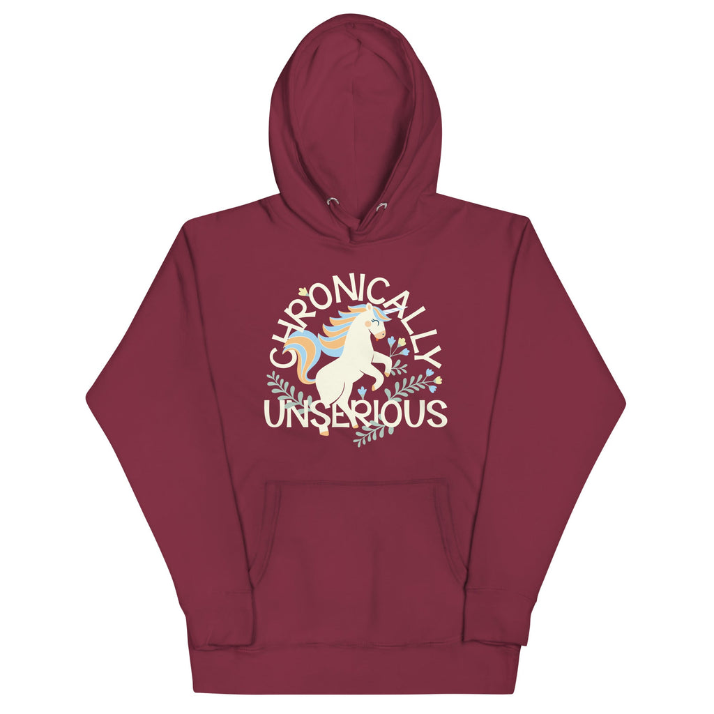 Chronically Unserious Unisex Hoodie