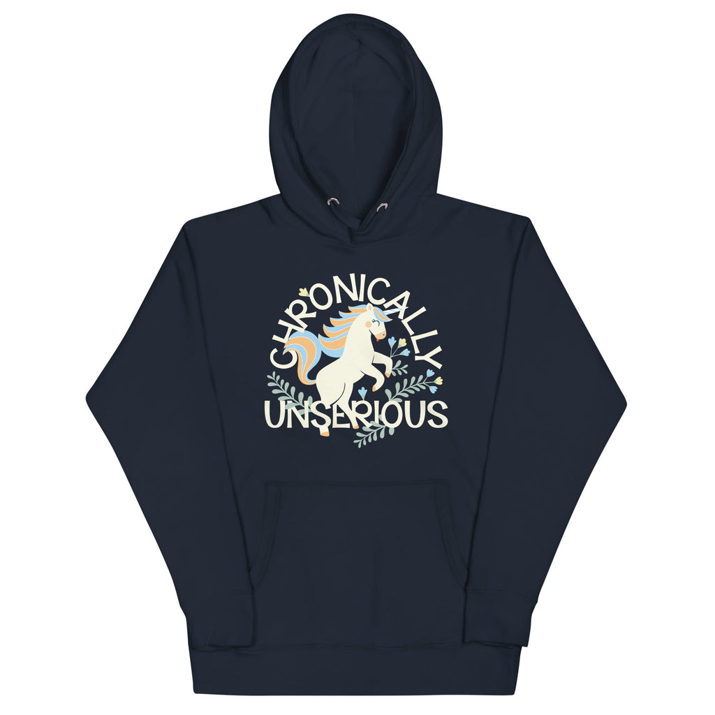 Chronically Unserious Unisex Hoodie