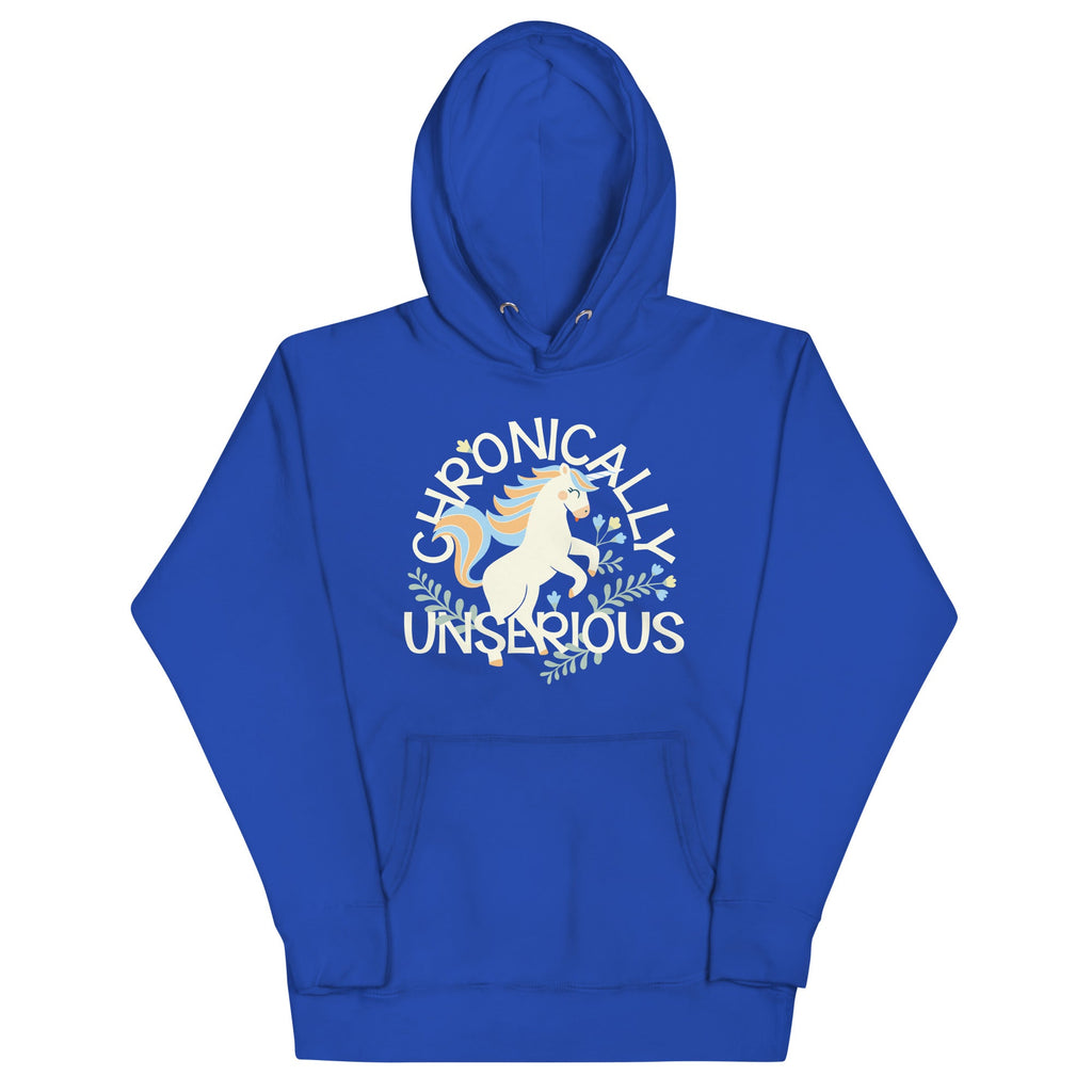 Chronically Unserious Unisex Hoodie