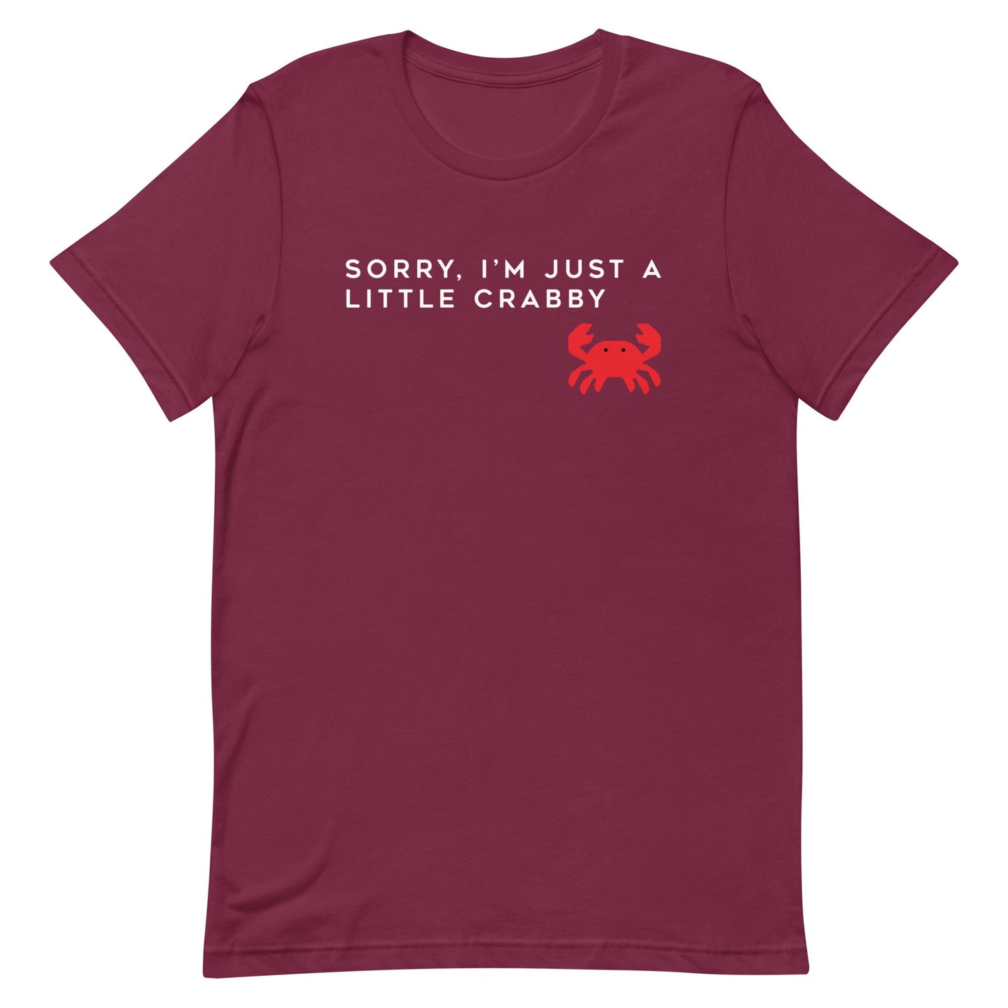Sorry, I'm Just A Little Crabby Men's Signature Tee