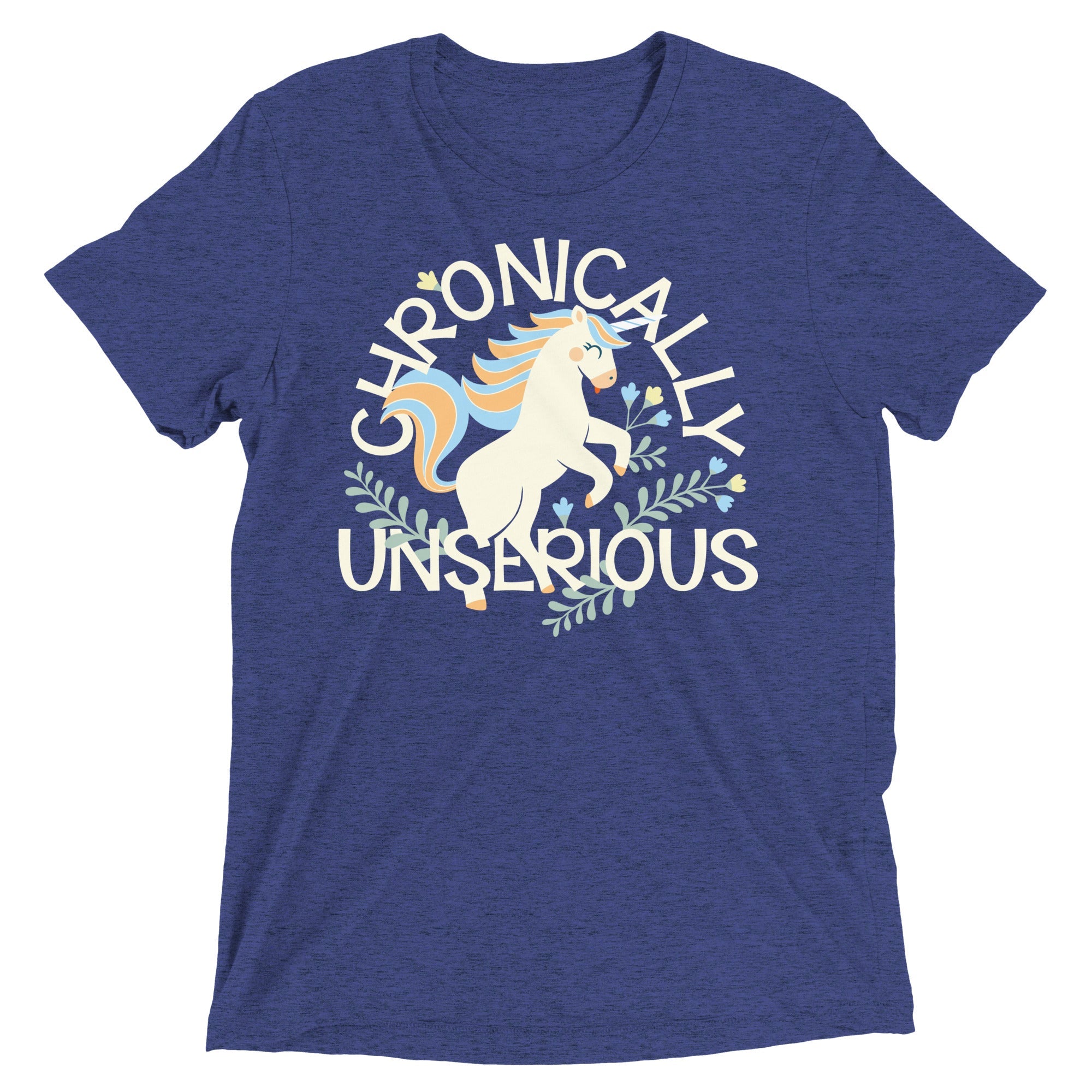 Chronically Unserious Men's Tri-Blend Tee