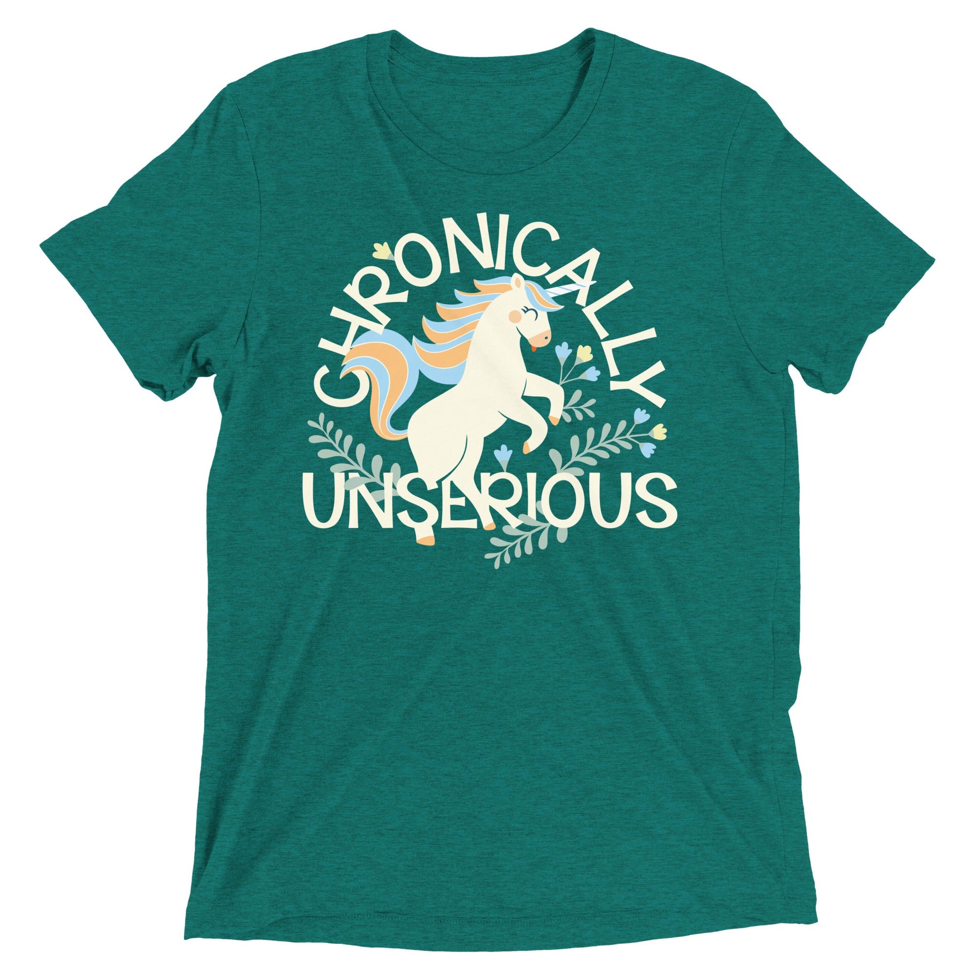 Chronically Unserious Men's Tri-Blend Tee