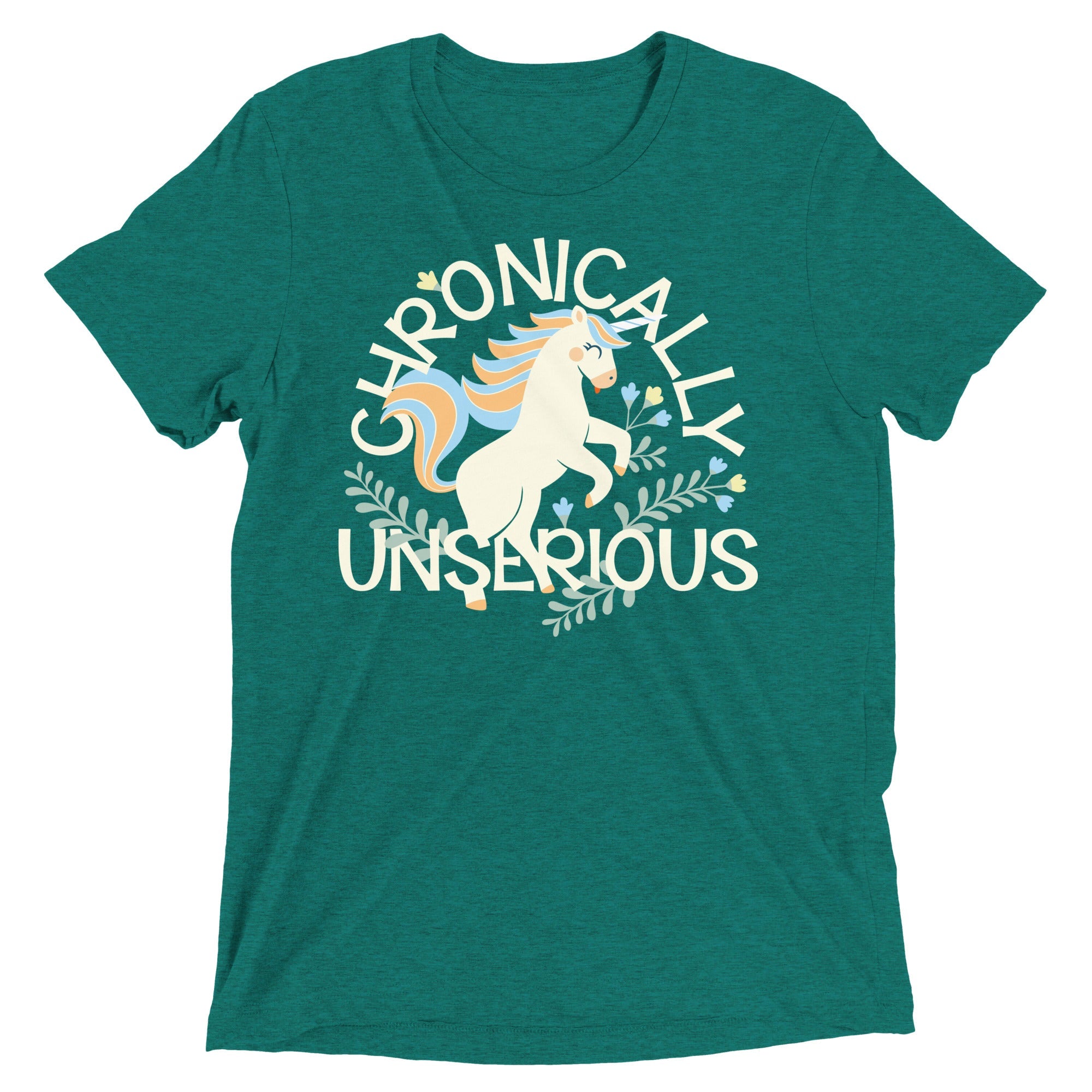 Chronically Unserious Men's Tri-Blend Tee