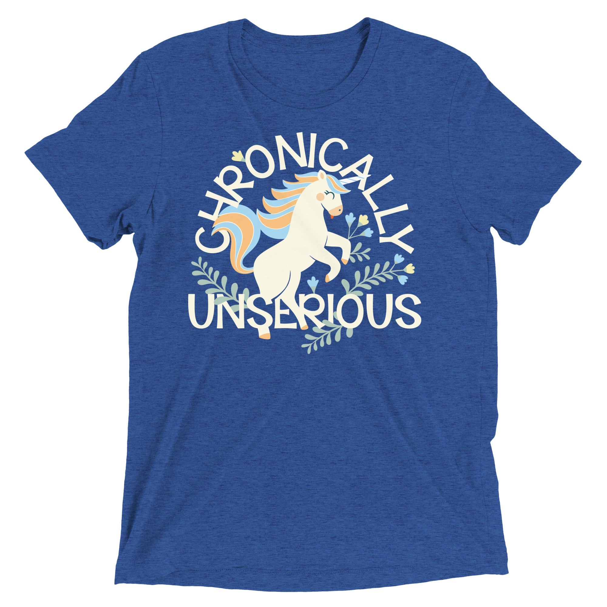Chronically Unserious Men's Tri-Blend Tee