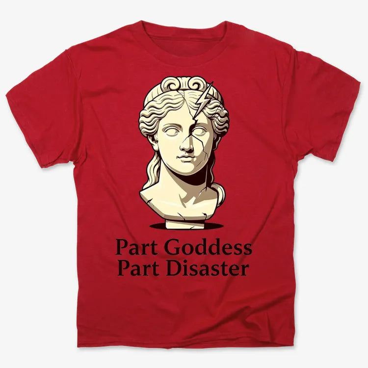Goddess Meets Disaster Tee