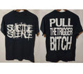 Suicide Silence Pull Trigger Btch Band American Tee Unisex T-shirt, Sweatshirt, Hoodie (1)