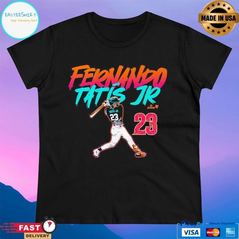 San Diego Padres Fernando Tatis Jr Slugger Swing City Edition T-shirt