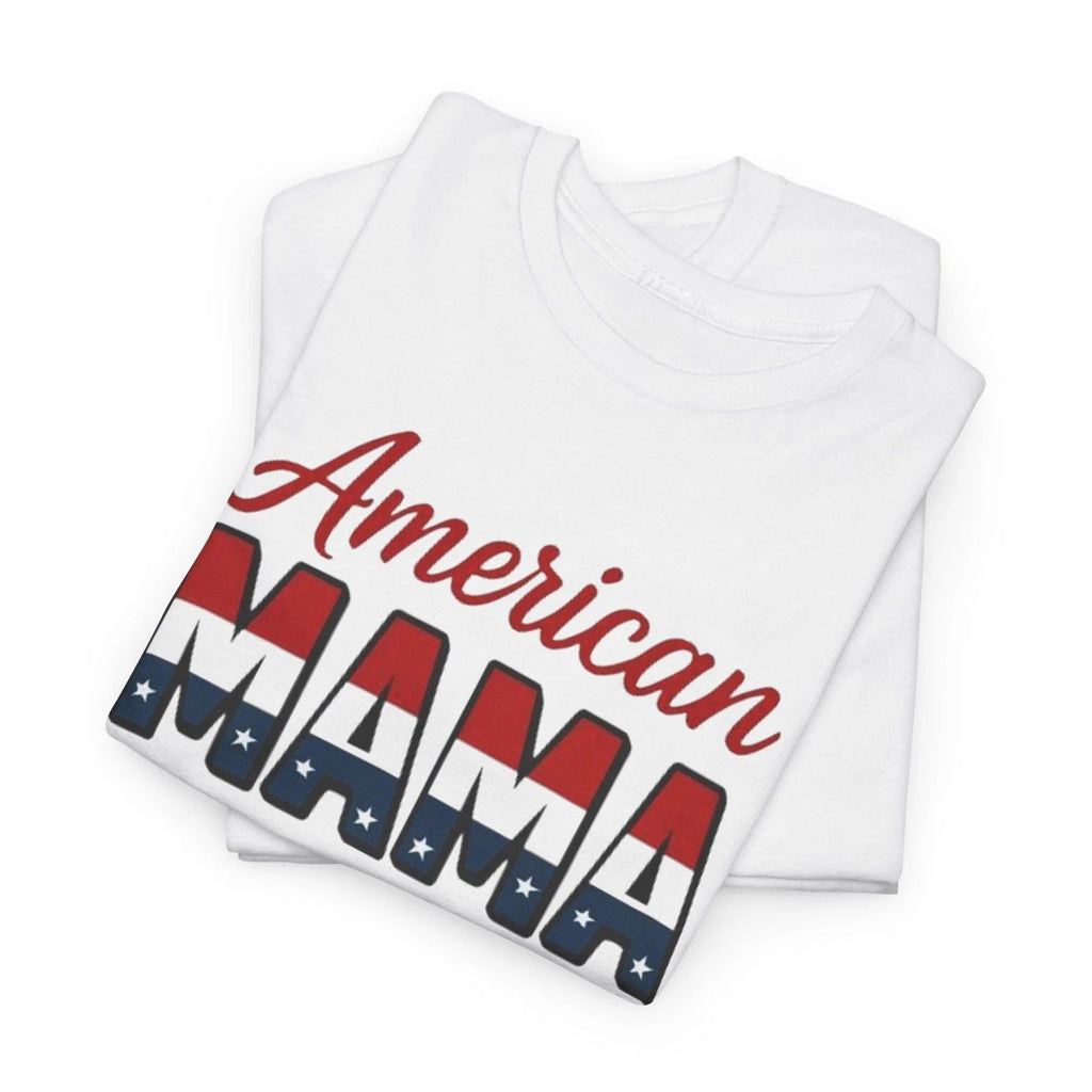 Patriotic Mama Tee, Unisex T-Shirt, American Pride Shirt, Gift for Moms, [...] Unisex T-shirt, Sweatshirt,... (Image 1)