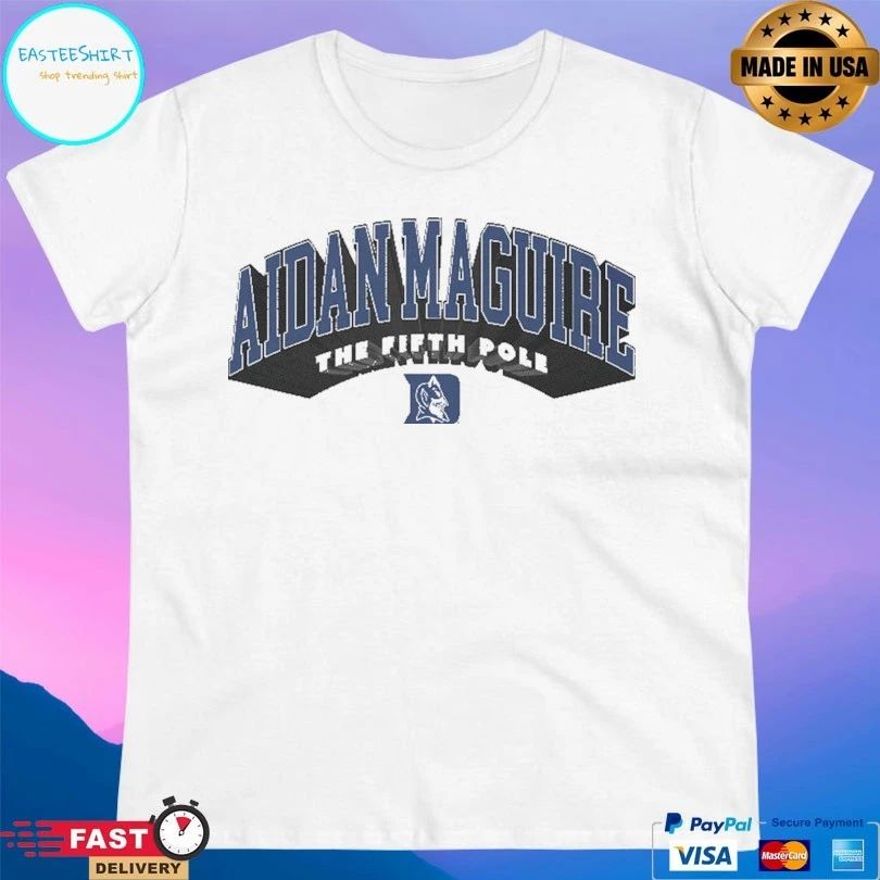 Aidan Maguire Duke Lacrosse The Fifth Pole T-shirt