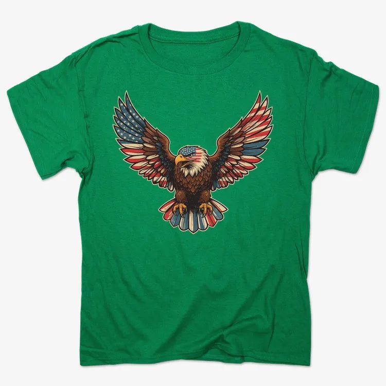 Patriotic Soaring Eagle