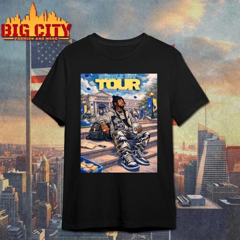 Shordie Shordie Schools Tour 2026 Poster Tee Unisex T-shirt, Sweatshirt, Hoodie (1)
