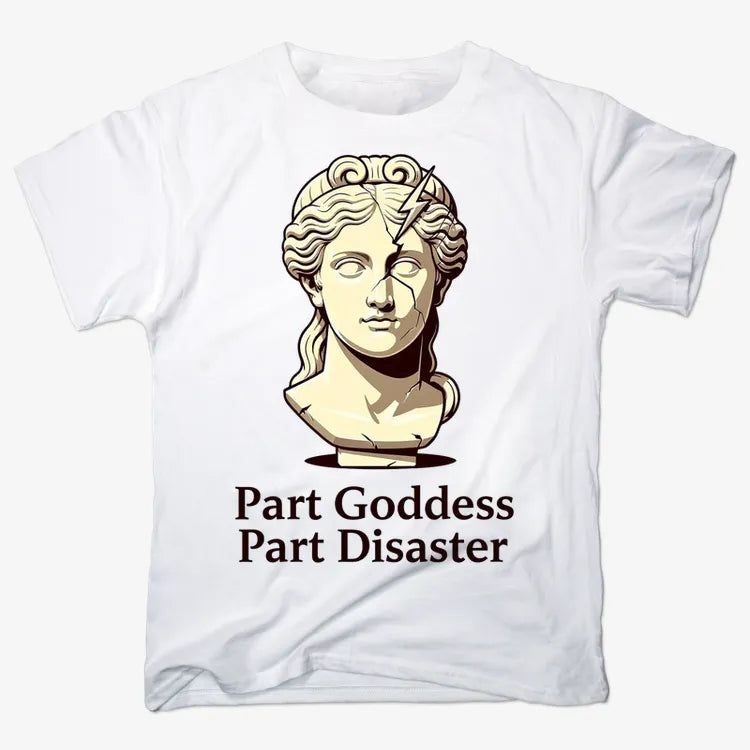 Goddess Meets Disaster Tee