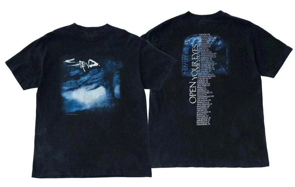 Retro Staind Band Custom Two Sides Tee Unisex T-shirt, Sweatshirt, Hoodie (1)