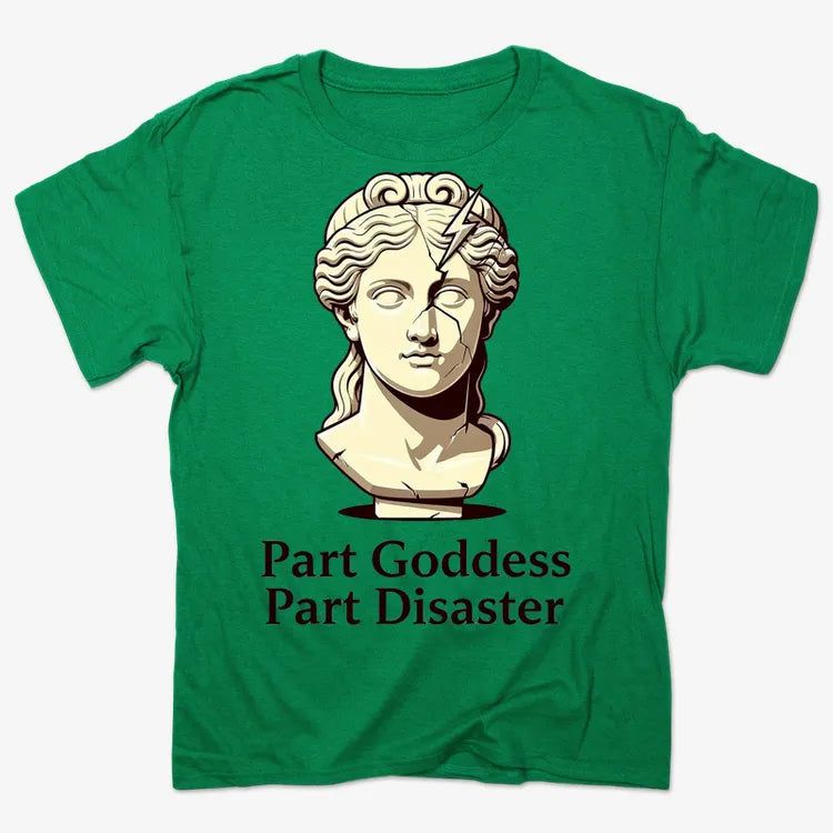 Goddess Meets Disaster Tee