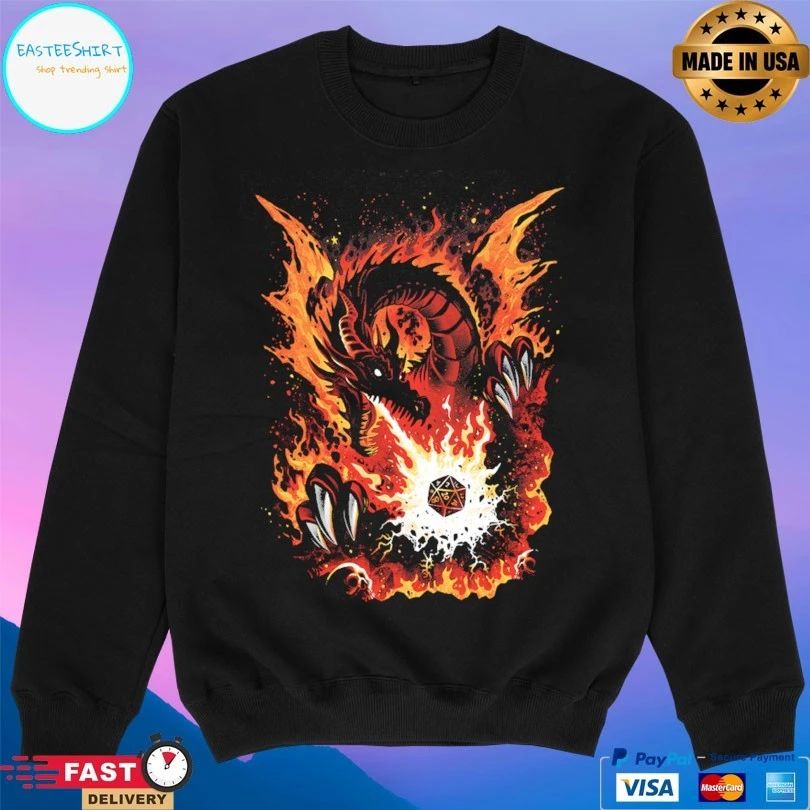 Fiery Red Dragon T-shirt